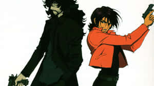 Electra Ovirowa From Cowboy Bebop In A Dramatic Pose Wallpaper