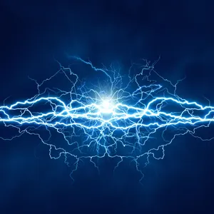 Electric Energy Sparks Wallpaper