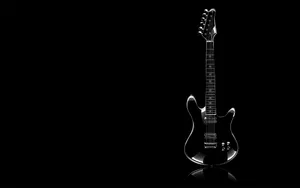 Electric Guitar Black Screen 4k Wallpaper