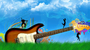 Electric Guitar Music Wallpaper