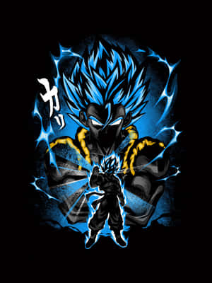 Electric_ Saiyan_ Power_ Anime_ Art Wallpaper