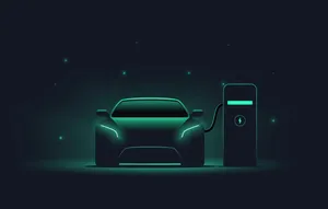 Electric Vehicle Charging On The Go Wallpaper