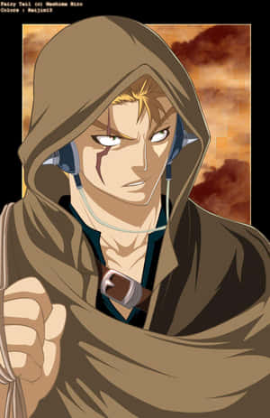 Electrifying Laxus Dreyar In Battle Stance Wallpaper