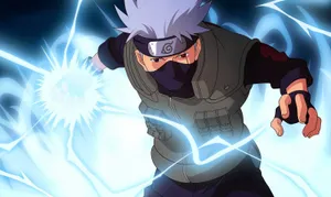 Electrifying Raikiri In Action Wallpaper