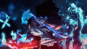 Electrifying_ Shadow_ Warrior Wallpaper