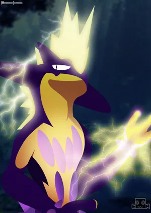 Electrifying Toxtricity Wallpaper