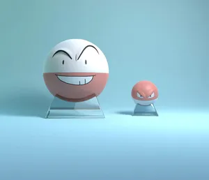 Electrode And Voltorb Wallpaper