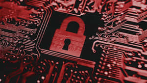 Electronic Components On A Printed Circuit Board Wallpaper