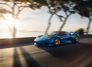 Elegance In Speed: Pininfarina Battista Electric Hypercar Wallpaper