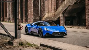 Elegance Meets Speed: Maserati Mc20 Wallpaper