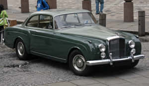 Elegant 1960 Bentley S2 In A Luxurious Setting Wallpaper