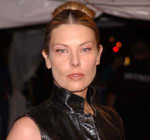 Elegant Actress Red Carpet Look Wallpaper