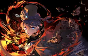 Elegant And Mysterious Ciel Phantomhive Wallpaper