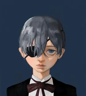 Elegant Anime Butler Artwork Wallpaper