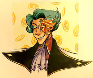 Elegant Anime Character Art Wallpaper