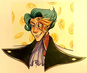 Elegant Anime Character Art Wallpaper