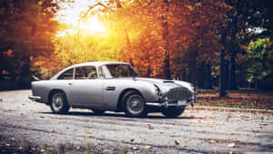 Elegant Aston Martin Db5 In Its Full Glory Wallpaper