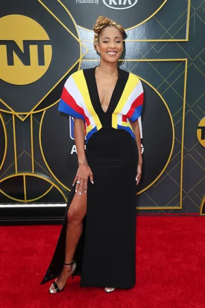 Elegant Attireat N B A Awards Red Carpet Wallpaper