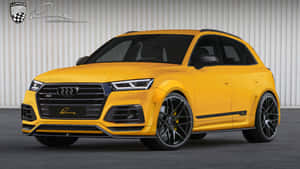 Elegant Audi Sq5 In Action Wallpaper