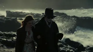 Elegant Bella Heathcote Posing For Photo Shoot Wallpaper