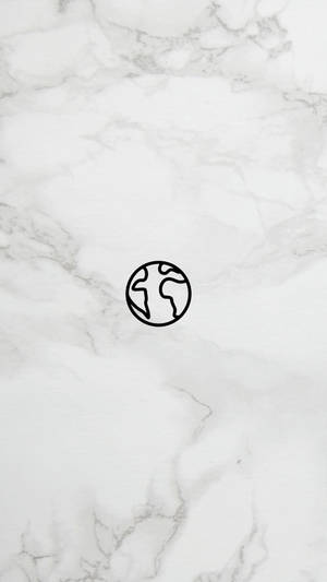 Elegant Black And White Marble Iphone Wallpaper Wallpaper