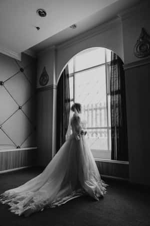 Elegant Black And White Wedding Wallpaper