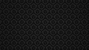 Elegant Black Damask Pattern Wallpaper