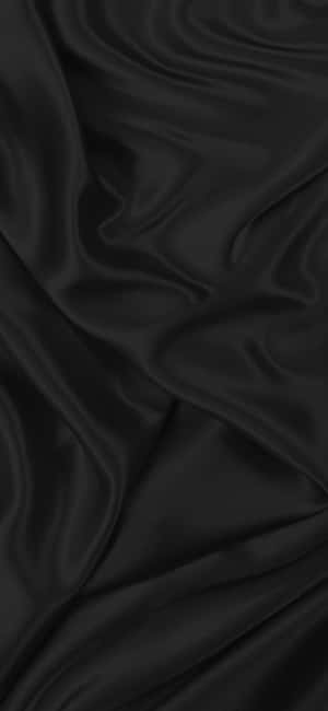 Elegant Black Silk Texture Wallpaper