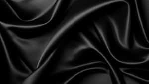 Elegant Black Silk Texture Wallpaper