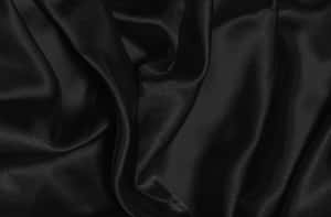 Elegant Black Silk Texture Wallpaper