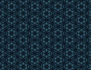 Elegant Blue Damask Pattern Wallpaper