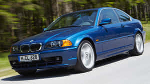 Elegant Bmw 3 Series In Motion Wallpaper