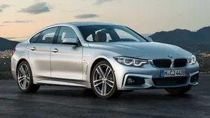 Elegant Bmw 4 Series In Motion Wallpaper