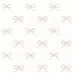 Elegant Bow Pattern Background Wallpaper