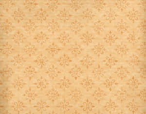 Elegant Brown Vintage Wall Design Wallpaper