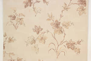 Elegant Brown Vintage Wallpaper Wallpaper