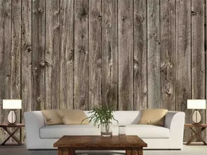 Elegant Brown Wood Texture Wallpaper