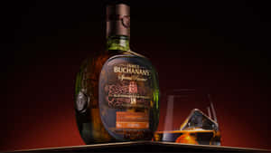 Elegant Buchanan's Special Reserve Whisky Bottle Wallpaper