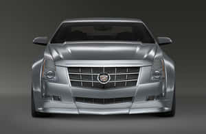 Elegant Cadillac Cts Sedan On The Road Wallpaper