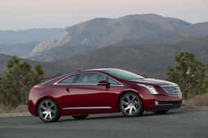 Elegant Cadillac Elr - Luxury Redefined Wallpaper