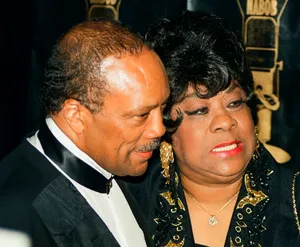 Elegant Coupleat Event Wallpaper