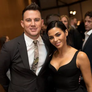 Elegant Coupleat Event Wallpaper