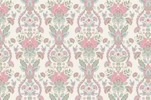 Elegant Damask Pattern Design Wallpaper
