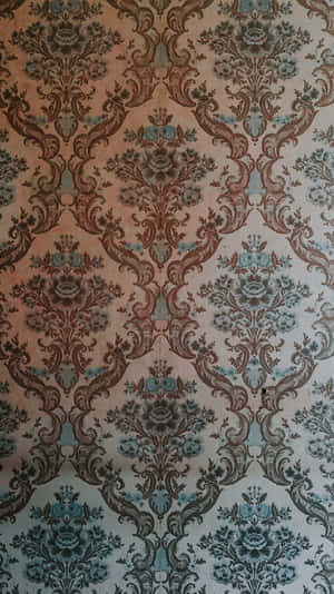 Elegant Damask Wallpaper Pattern Wallpaper