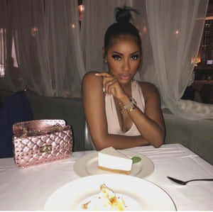 Elegant Dinner Date Luxury Aesthetic Wallpaper