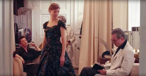 Elegant Dress Fitting Session Wallpaper