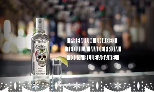 Elegant Exotico Tequila Poster Wallpaper