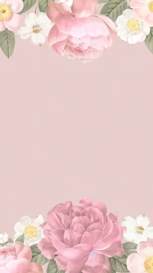 Elegant Floral Composition Wallpaper Wallpaper