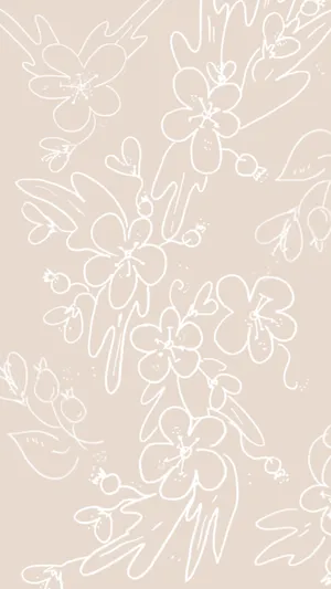 Elegant Floral Wallpaper: A Symphony Of Nature's Beauty Wallpaper