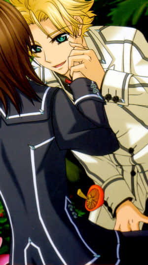 Elegant Hanabusa Aido From Vampire Knight Anime Wallpaper